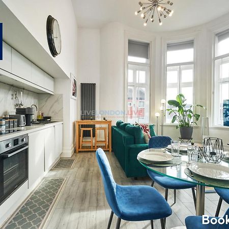Last-Minute Specials L Sleeps Up To 4 Guests L One-Bedroom Apartment With King Bed And High Ceilings Near Camden By Live London Short Lets & Serviced Accommodation المظهر الخارجي الصورة